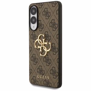 Чехол GUESS для SAMSUNG S25 Edge GUHCS25E4GMGBR (4G PU Big Logo) коричневый