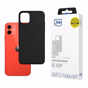Apple iPhone 12 Mini - 3mk matēts apvalks melns