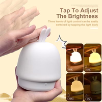 Nakts lampa W-008 Trusis zils