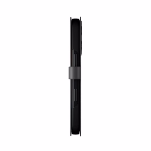 Puro Wallet Magnētiskais noņemamais 2in1 PU ādas apvalks ar vāciņu un maku iPhone 16 Pro - melns