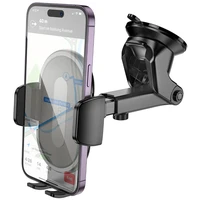 Auto tālruņa turētājs Borofone BH134 (paneļa) melns
