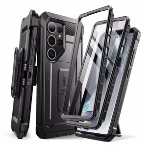 Supcase Unicorn Beetle Pro viedtālruņa apvalks Samsung Galaxy S25 Ultra - melns
