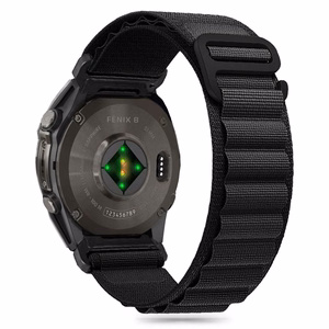 Tech-Protect Neilona Pro siksna Garmin Fenix 5 / 6 / 6 Pro / 7 / 8 (47MM) - melns