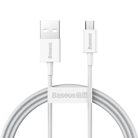 Baseus kabelis Superior USB - microUSB 1,0 m 2,0A balts