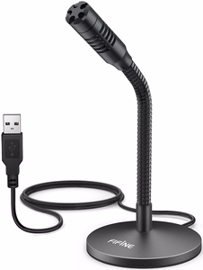 Fifine K050 regulējams kondensatora mikrofons