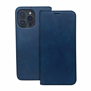 Smart Suede maciņš Honor 600 / Honor 600 Pro tumši zils