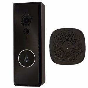 Smart Video Doorbell, Battery Camera, Tuya, Wi-Fi, Unlocking