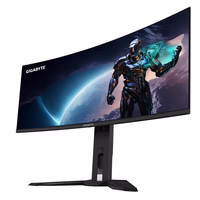 GIGABYTE MO34WQC2 34" OLED WQHD Curved Gaming Monitor - 3440 x 1440, 240Hz, 0.03ms, KVM, 250 cd/m², FreeSync Premium Pro, DisplayHDR True melns 400, HDMI 2.1, Displayport 1.4