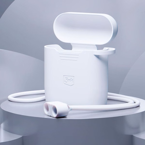 Силиконовый чехол 3mk для AirPods 2 - белый