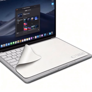 Tech-Protect mikrošķiedras pulēšanas drāna ekrānam, paredzēta 15-16" klēpjdatoram - pelēka