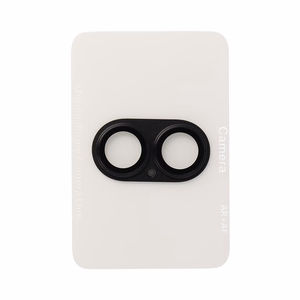 Tempered stikls Tel Protect 95% AR+AF Full Metal kameras aizsargs on camera for Iphone 17 melns (camera island)