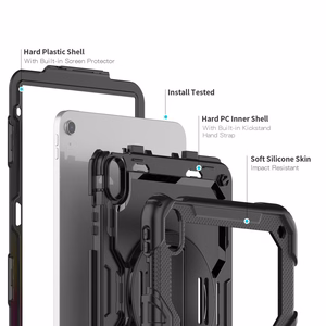 Tech-Protect Solid360 viedtālruņa apvalks iPad 10.9" 2022 - melns