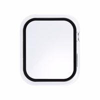 Bestsuit apvalks ar hibrīdo stiklu Apple Watch sērijai 7/8/9-41mm - caurspīdīgs