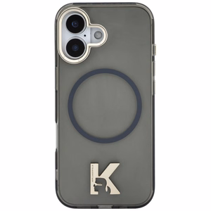 Karl Lagerfeld IML K Head Logo MagSafe Maciņš for iPhone 17 - melns