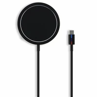 BMW M Edition MagSafe 15W bezvadu ladetajs - Melns