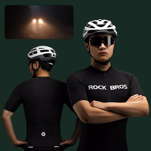 Rockbros 15120002002 riteņbraukšanas krekls ar īsām piedurknēm M - melna