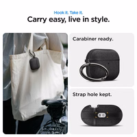 Spigen Urban Fit viedtālruņa apvalks AirPods 3 - melns