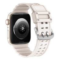 Siksniņa Triple Protection Apple Watch 38 / 40 / 41 mm aproce – bēša
