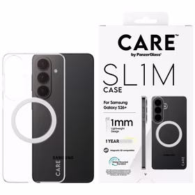 CARE by PanzerGlass SL1M Case for Samsung Galaxy S26+ - Transparent