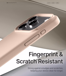 Korpuss Mercury Pure Magsafe Silicon Case Apple iPhone 17 Pro Max rozā smilšu krāsā