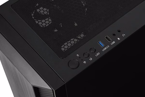 iBox CETUS 906 Midi Tower melns datora korpuss