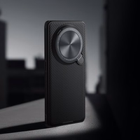 Nillkin CamShield Prop aizsargapvalks viedtālrunim Oppo Find X6 Pro melns