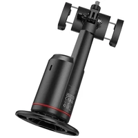 HOCO tālruņa turētājs 360 grādu ar automātisku sejas sekošanu K23 melns