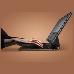 Uniq Venno Pro magnētiskais viedais apvalks ar tastatūru iPad 11" 2025 / iPad Air 11" 2024 / 2025 / iPad Pro 11" 2018 / 2020 / 2021 / 2022 / 2024 - brūns