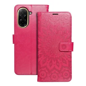MEZZO grāmatu viedtālruņa apvalks XIAOMI Redmi A5 (173,3 x 79,4 x 8,26) mandala magenta