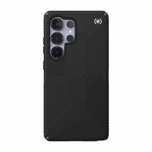Speck Presidio2 Grip Magnet vāciņš ierīcei Samsung Galaxy S25 Ultra, melns / slānekļa pelēks