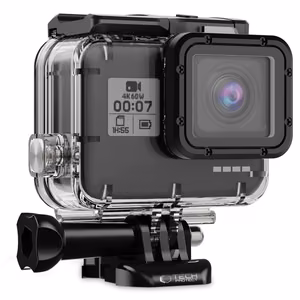 Tech-Protect GA200 ūdensizturīgs viedtālruņa apvalks GoPro Hero 5 / 6 / 7 - caurspīdīgs