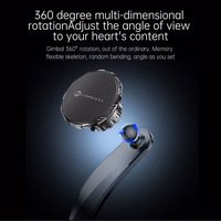 FORCELL F-GRIP MagFlex magnētiskais auto turētājs vējstiklam / paneļim / ventilācijas atverei melns