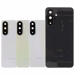Aizmugures vāciņš saderīgs ar Samsung A366 A36 5G melns (ar kameras objektīvu) OEM