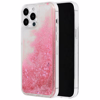 Viedtālruņa apvalks Liquid Heart Iphone 11 Pro rozā zelta krāsas
