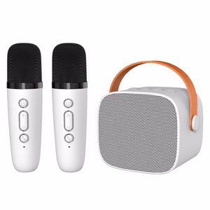 Blavec Portable Bluetooth Speaker WS-07 Karaoke Party - 5W with 2 microphones (WS07-2MW) white