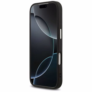 Guess 4G Classic Logo MagSafe Чехол для iPhone 17 Pro - чёрный