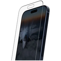 PanzerGlass Stealth īpaši plats Fastfit rūdītais aizsargstikls iPhone 17 Pro Max viedtālrunim