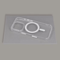 Magsafe caurspīdīgs kameras kontrole Iphone 16 Pro caurspīdīgs