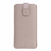 WONDER Deko viedtālruņa apvalks (Izmērs XXL) Samsung S25 Ultra/S24 Ultra/M35/M23/A16 5G/Xiaomi Redmi 14C kapučīno