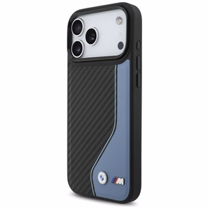 BMW M Carbon Logo MagSafe Чехол для iPhone 17 Pro Max - синий