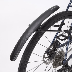Wozinsky WBR-01 universāls regulējams velosipēda dubļu sargs - melns