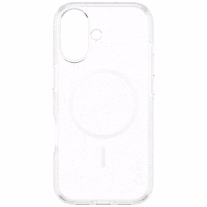 CARE by PanzerGlass Flagship Urban Explorer viedtālruņa apvalks ar baltu magnētisko MagSafe, paredzēts iPhone 17 – caurspīdīgs ar spīdumiem