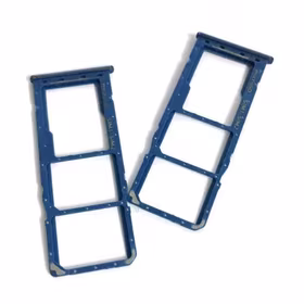 SIM card holder Samsung A305 A30 2019 blue ORG