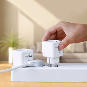 GreenBlue WiFi attālināti vadāma rozete Android/iOS/Alexa/Google Home enerģijas patēriņš taimeris maks. 3680W tips F GB720 F