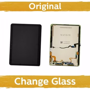 LCD displejs, saderīgs ar Samsung T630 Tab Active4 Pro, melns (Atjaunots: Ķīna)