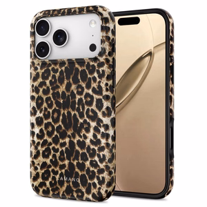 Tech-Protect Lamano MagSafe maciņš iPhone 18 Pro Max / 17 Pro Max, melns un bēšs