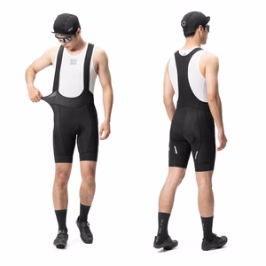 Rockbros YDDK009 Men's Cycling Bib Shorts with Pad Size L - Black