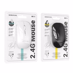 Bezvadu pele Borofone BG14 balts
