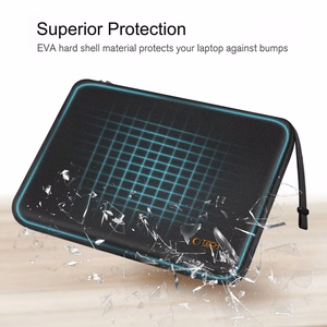Tech-Protect Hardpouch soma 15-16 collu portatīvajam datoram melns un oranžs