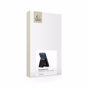 TECH-PROTECT MAGWALLET STAND MAGSAFE UNIVERSAL MAGNĒTISKS KARŠU TURĒTĀJS CARBON